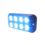 Lampa ostrzegawcza (stroboskop - niebieskie światło LED) 12/24V, IP67, R65