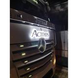 Podświetlane logo do Mercedes ACTROS (ze stali nierdzewnej, białe zimne światło), nr kat. 36TT-522